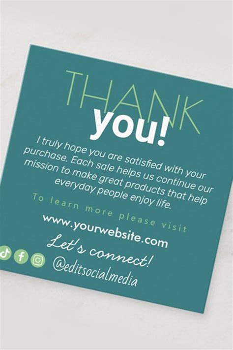 Customer Appreciation Business Card | Customer card, Appreciation ...