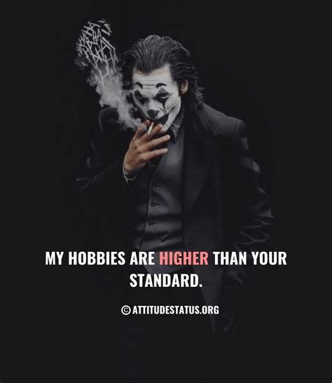 35+ Best Joker Attitude Quotes, Status in English - Attitude Status