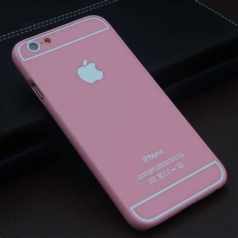 Limit edition pink colour ultrathin hard plastic back case cover for iphone 5 5s 6 4.7'' plus 5. ...