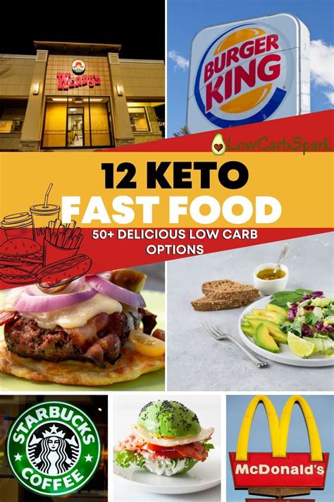 Top 12 Keto Fast Food - 50+ Delicious Low Carb Options