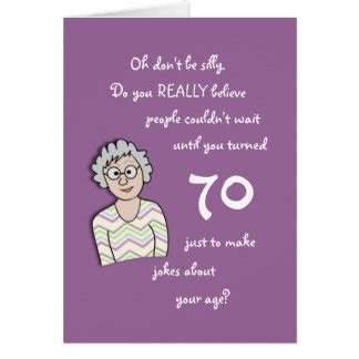 Funny 70th Birthday Greeting Cards | Zazzle