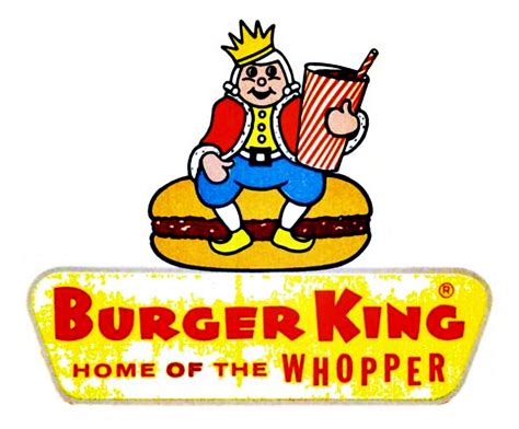 Old School Burger King Logo