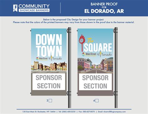 El Dorado, AR | Community Showcase Banners