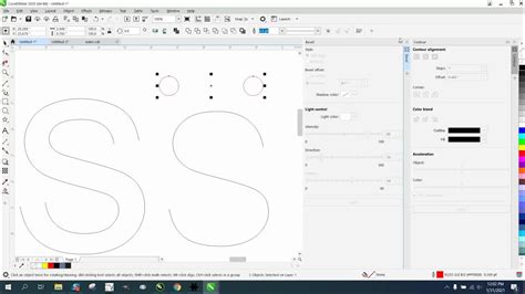 Corel Draw Tips & Tricks Use the center of a font Part 2 - YouTube