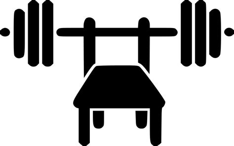 Dumbbell clipart black and white, Dumbbell black and white Transparent ...