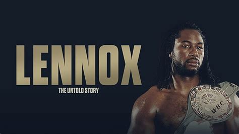 Former undisputed champion Lennox Lewis happy to showcase his life ...