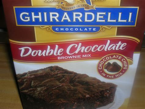 Barefoot and Loving It: Ghirardelli Brownie Mix