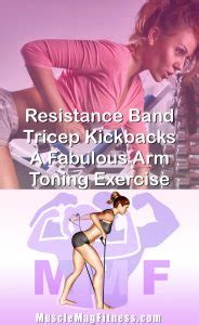 Resistance Band Tricep Kickbacks A Fabulous Arm Toning Exercise