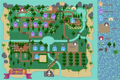 Animal Crossing: New Horizon Island Designs | Animal crossing 3ds ...