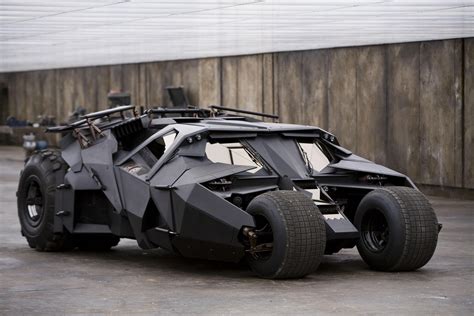 In the Dark Knight trilogy (2005-2012) the Batmobiles front tires are ...