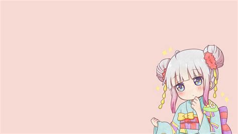 HD wallpaper: anime, anime girls, Kobayashi-san Chi no Maid Dragon, Kanna Kamui (Kobayashi-san ...