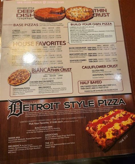 Online Menu of Pizza Papalis Restaurant, Taylor, Michigan, 48180 - Zmenu