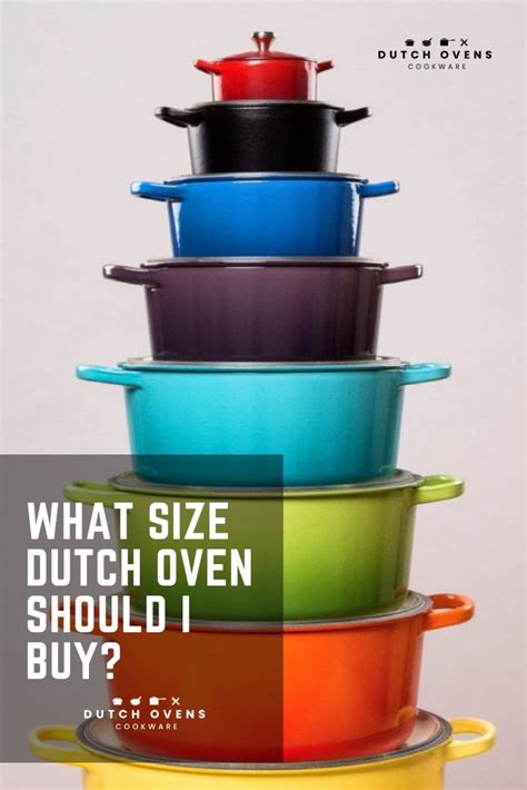 WHAT SIZE DUTCH OVEN SHOULD I BUY? | BEST SIZE DUTCH OVEN | Dutch oven ...