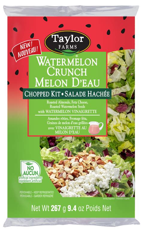 Taylor Farms kicks off summer with new watermelon salad - Food In CanadaFood In Canada