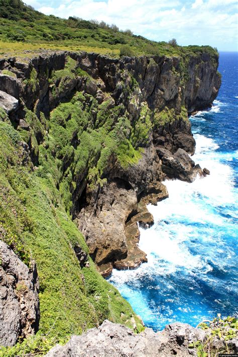 Cliff Face on Eua Island Tonga - Geographic Media