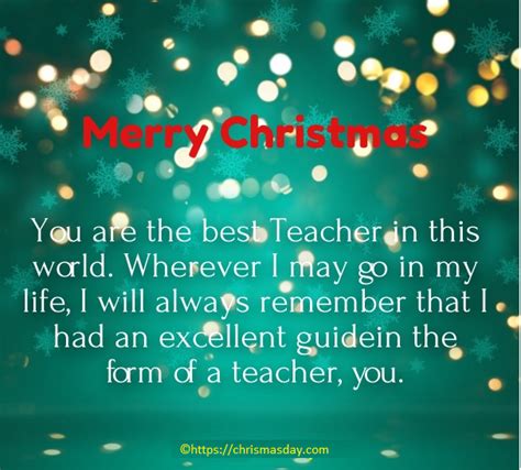 Christmas Quotes For Teachers - ShortQuotes.cc