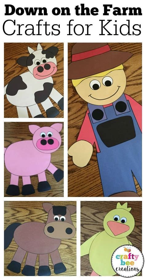 Pin on Barnyard Crafts for kids