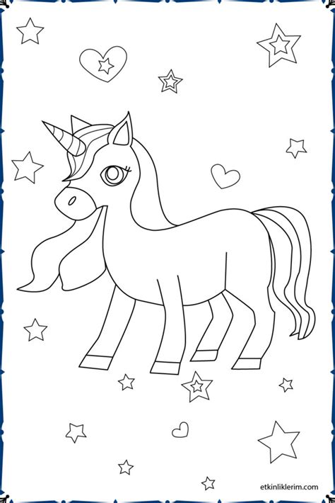 Unicorn Coloring Page – Color My Pages