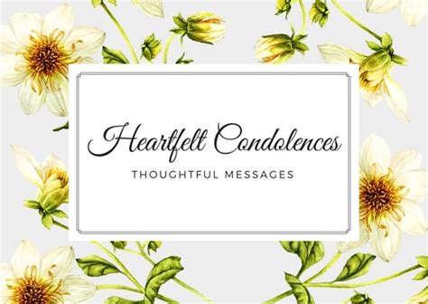 Condolence Messages | What to Write in a Sympathy Card