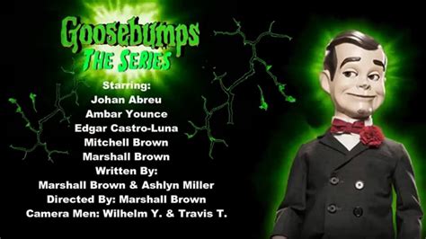 Goosebumps The Series Trailer - YouTube