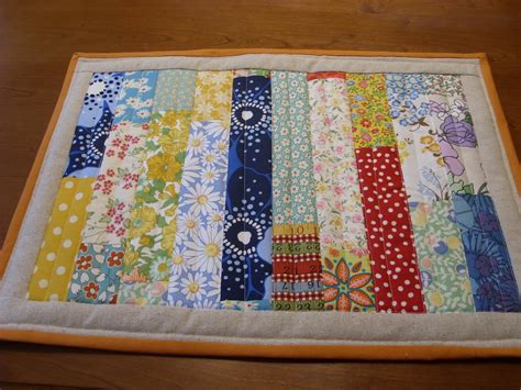 30 Beautiful Quilted Placemats - The Funky Stitch