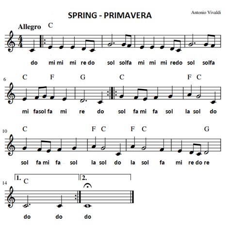 CEIP. AMADOR DE LOS RÍOS: CHALLENGE5 - LA PRIMAVERA. ANTONIO VIVALDI (4th, 5th and 6th Grade)