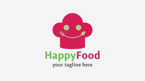 HappyFood free logo design | Zfreegraphic: Free vector logo downloads