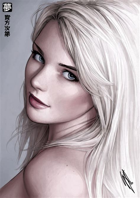 25 Beautiful Digital Painting Portraits Of Women | Design Inspiration ...