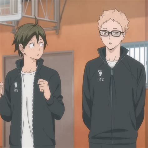 tsukishima and yamaguchi