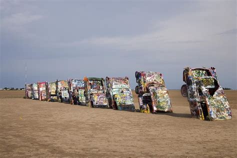 Cadillac Ranch Is A Public Art Photograph by Everett - Pixels