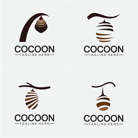 Cocoon logo vector illustration design template 3242709 Vector Art at ...