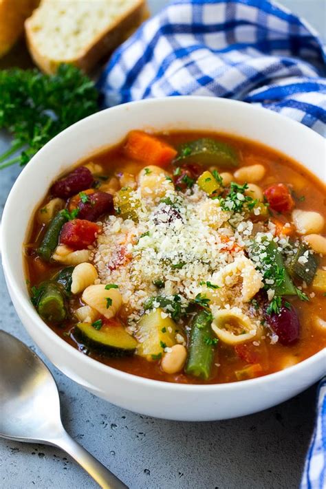 Olive Garden Minestrone Soup - Dinner at the Zoo