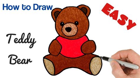 Teddy Bear Drawing Video | DRAW IT OUT