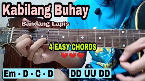 Kabilang Buhay Guitar Tutorial - Bandang Lapis (4 Basic Chords | SUPER EASY) Chords - Chordify