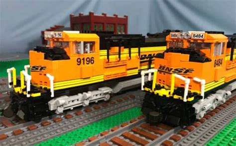 Custom Lego Train BNSF EMD SD70ACe Train Kit | Etsy