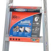 Ladders | Aluminum Step Ladders | Werner 8' Type 1A Aluminum Dual Access Platform Ladder W ...