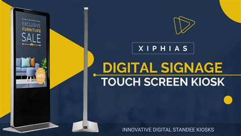 Maximize Engagement with 43-inch Digital Signage Standee Kiosk