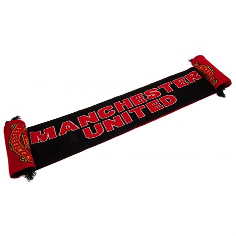 Manchester United FC Stripe Scarf | Taylors Merchandise