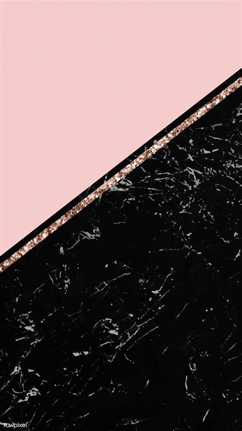 Black Glitter Marble Background