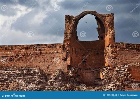 City of Ani, Ancient Ruins stock image. Image of wall - 128513643