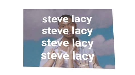 Download Steve Lacy With Clouds Behind Him Wallpaper | Wallpapers.com