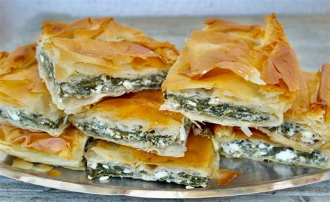 Authentic Spanakopita Recipe - Greek Spinach and Feta Pie - OliveTomato.com