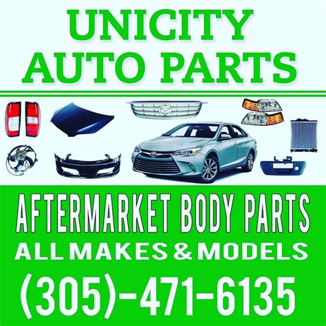 Unicity Auto Parts Corp. | Miami FL