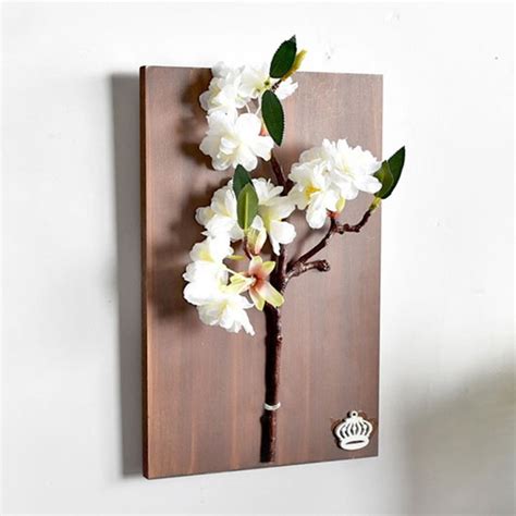 Faux Flower Wall Art - ApolloBox