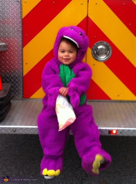 Barney is a Dinosaur Costume