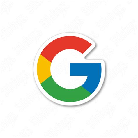 Google logo sticker adesivo – Stickers Devs