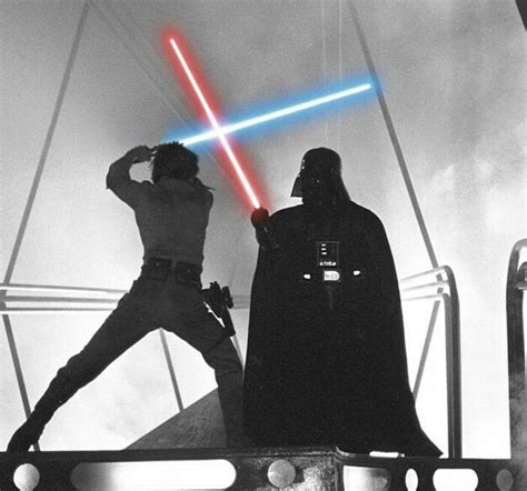 Luke Skywalker duel with Darth Vader in the empire strikes back | Star wars luke skywalker, Star ...