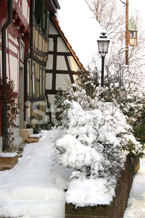 Snowy Village Stock Photo | Royalty-Free | FreeImages