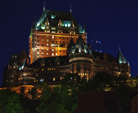 Chateau Frontenac at night | Shutterbug