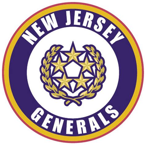 New Jersey Generals Circle Logo Vinyl Decal / Sticker 10 - Etsy